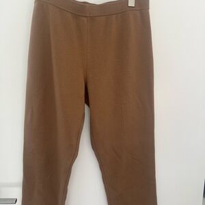 Theory Brown Wide Leg Pants